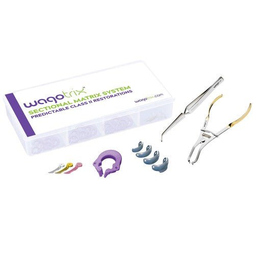 WagoTrix Sectional Matrix Intro Kit Purple Single-Use Matrix Rings - WagoTrix - GoldenDent